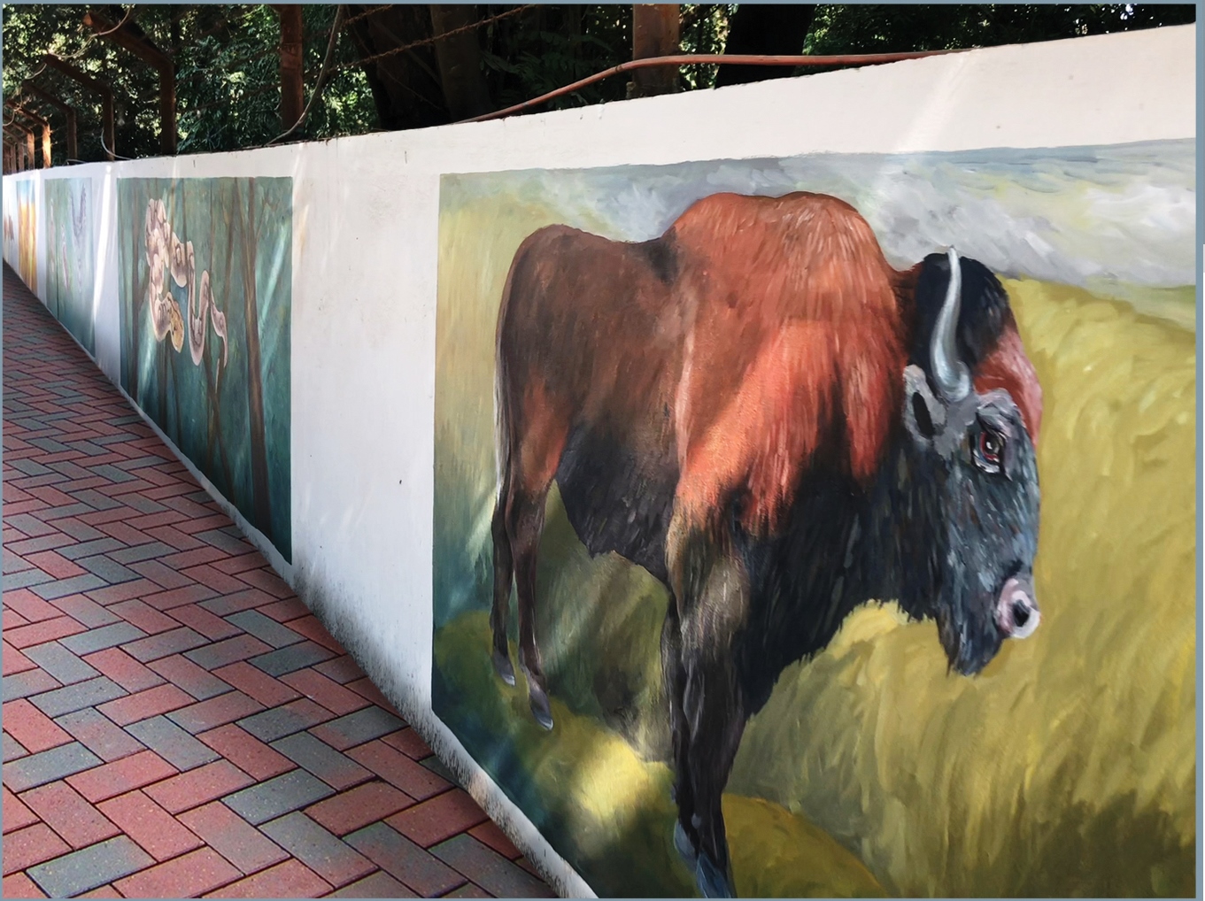 Wall painting at Ramnabagan